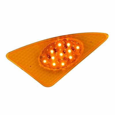 2008 + Kenworth T660 11 Amber LED Fender Signal Light - Driver