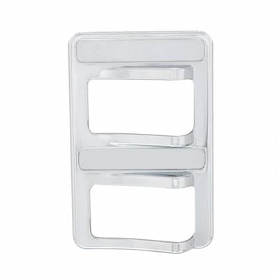 2014 + Peterbilt Chrome Rocker Switch Cover - 2 Switches