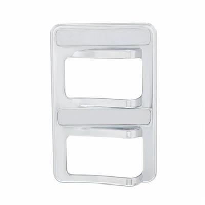 2014 + Peterbilt Chrome Rocker Switch Cover - 2 Switches
