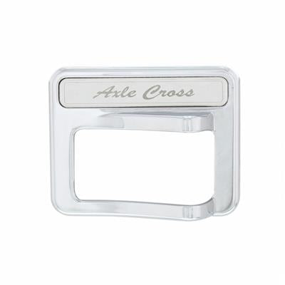 2014 + Peterbilt Chrome Rocker Switch Cover - Axle Cross