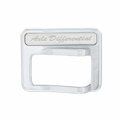 2014 + Peterbilt Chrome Rocker Switch Cover - Axle Differential