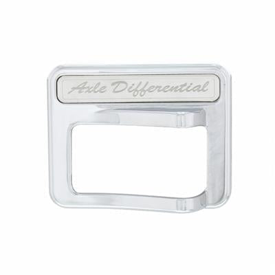 2014 + Peterbilt Chrome Rocker Switch Cover - Axle Differential