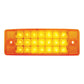 21 Amber Led Rectangular Clearance/Marker Reflector Light - Amber Lens