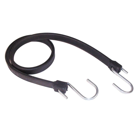 21" Rubber Tarp Strap - Bungees With S-Hooks