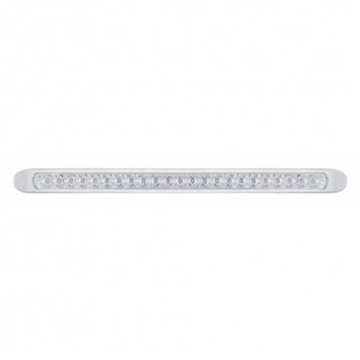 23 LED 17 1/4 Reflector Stop Turn & Tail Light Bar w/ Bezel - Red