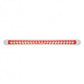 23 Red Led /S/T/T Reflector Light Bar With Cr Pl Bezel