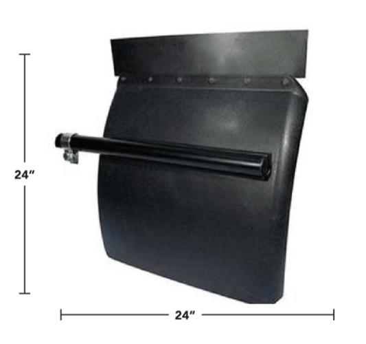 24″ HEAVY DUTY POLY QUARTER FENDERS