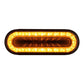 24 LED 6" Amber Oval Mirage Turn Signal Light