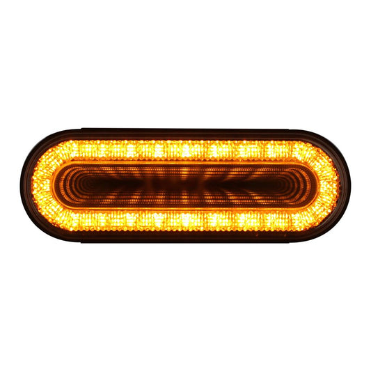 24 LED 6"  Amber Oval Mirage Turn Signal Light