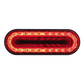 24 Led 6 Oval Mirage Stop Turn & Tail Light - Red Led/red Lens - Lighting Accessories