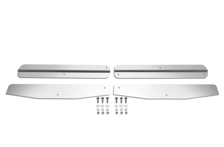 24" Mud Flap Weights With Backs And Hardware (Pair)