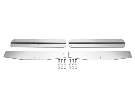 24" Mud Flap Weights With Backs And Hardware (Pair)