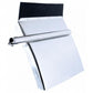24" x 24" Stainless Quarter Fender Set - Tube Bracket - Competition