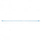 28 LED 12" Slim Light Bar - Blue LED/Clear Lens