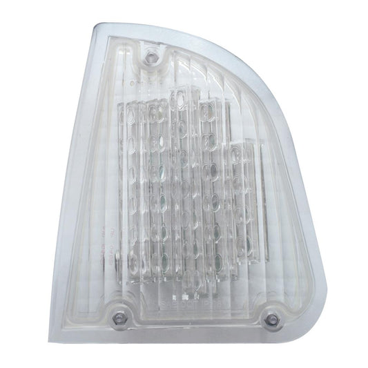 29 Amber Led Turn Signal Light Kenworth T600 Driver Side - Clear Lens