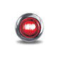 3/4" Dual Revolution Red Marker To Purple Auxiliary LED Light