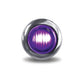 3/4" Dual Revolution Red Marker To Purple Auxiliary LED Light