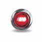 3/4″ Red Marker to Purple Auxiliary Round LED Light – 2 Diodes