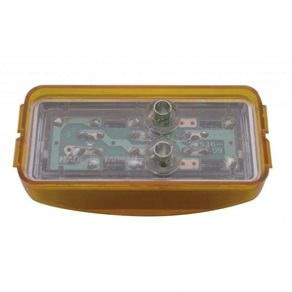 3 Led Reflector Clearance/marker Light - Amber Led/amber Lens - Lighting & Accessories