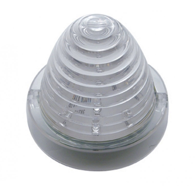 13 Led Beehive Truck-Lite Style Cab Light - Amber Led/clear Lens Lighting & Accessories