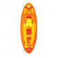 3 LED Freightliner Cascadia Reflector Cab Light - Amber 3 LED/Amber Lens