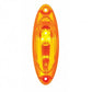 3 LED Freightliner Cascadia Reflector Cab Light - Amber 3 LED/Amber Lens