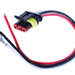 3-Pin Light Plug 8" Lead Wire