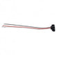 3 Wire Plug - Right Angle. Pig Tail. 3 prong
