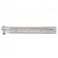 30'' Chrome Light Duty Mud Flap Hanger (Open End Cap) - 1 1/8'' Bolt