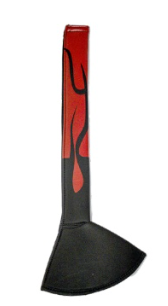 30" Gear Shift Boot Cover Red Flame