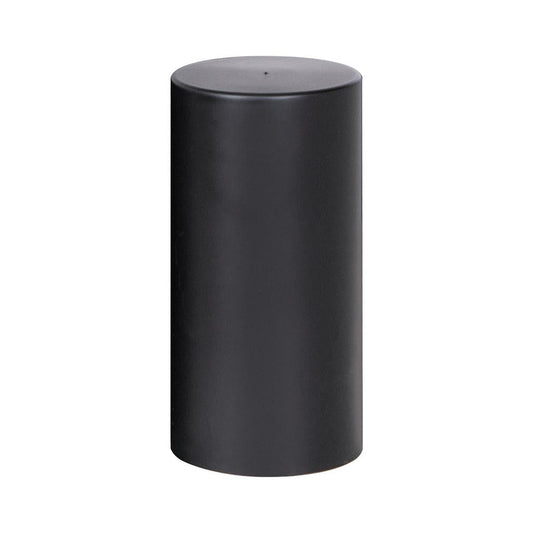 33 mm x 4 1/4" Black Tall Cylinder Nut Cover - Thread-On