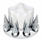 33mm Plastic Spike Rear Axle Cover - Thread-On