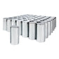 33mm X 4-1/4" Chrome Plastic Tall Cylinder Nut Cover - Thread-On (60