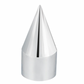 33mm X 4-1/8" Chrome Plastic Spike Nut Covers - Thread-On (60-Pack)