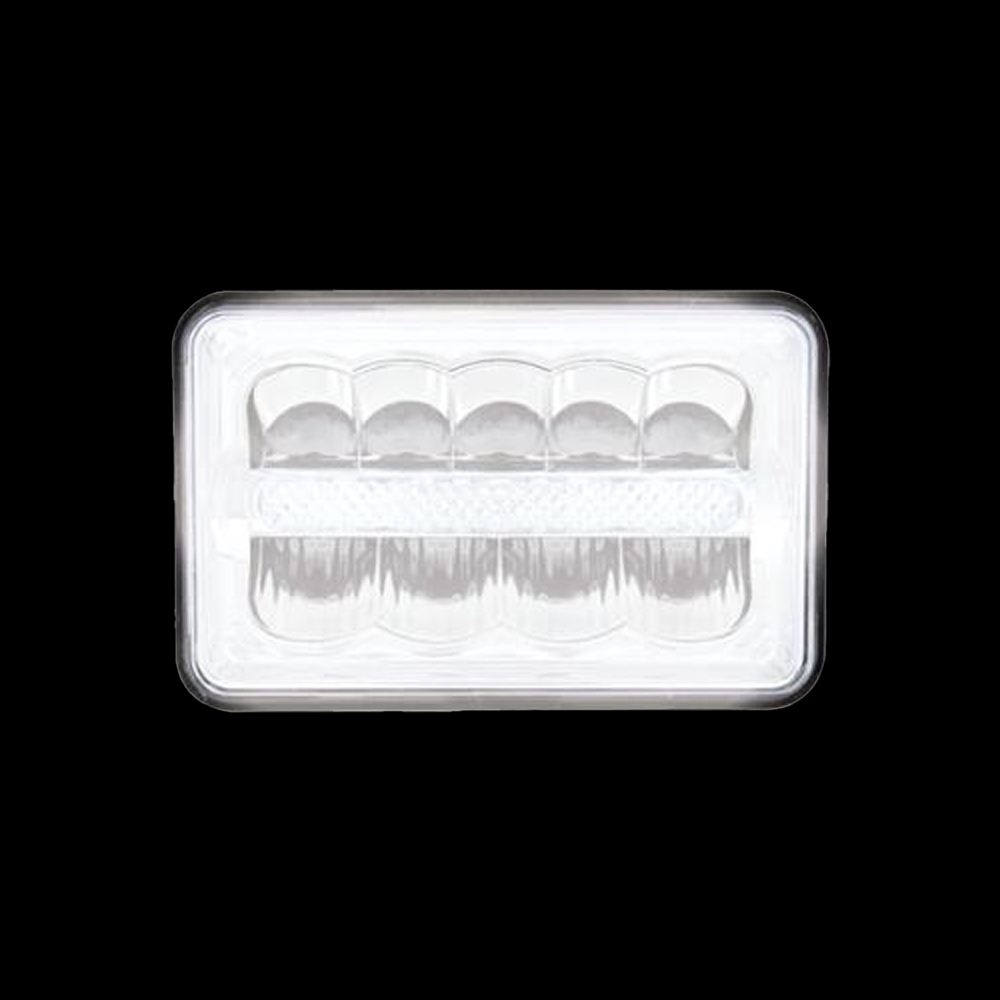 34125 - 9 High Power LED Off-Road Rectangular 4" x 6" Light