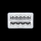 34125 - 9 High Power LED Off-Road Rectangular 4" x 6" Light