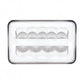 34125 - 9 High Power LED Off-Road Rectangular 4" x 6" Light