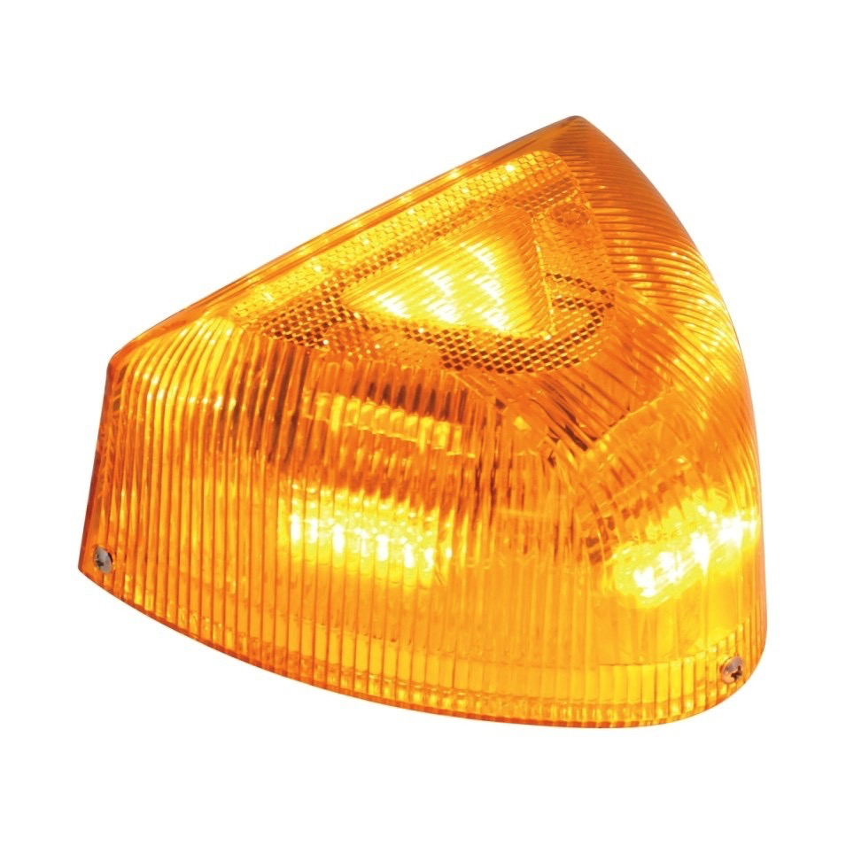 37 Led Peterbilt Turn Signal Light - Amber Led/amber Lens - Lighting & Accessories