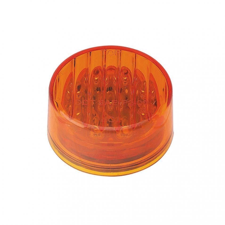 9 Led 2 Clearance/marker Light - Amber Led/amber Lens - Lighting & Accessories