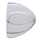 39 Led Teardrop Headlight Turn Signal Cover - Amber Led/chrome Lens - Lighting & Accessories