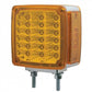 39 LED Double Face Turn Signal - Amber LED/Amber Lens