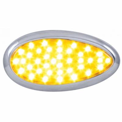 39 Led Freightliner Cascadia Led Teardrop Light - Amber/Amber