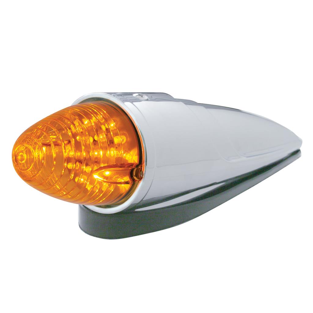 39964 - 19 Amber Led Grakon 1000 Style Beehive Cab Light - Amber Lens