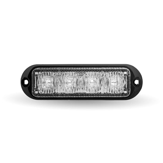 4-Color Class 1 Directional 4 LED Surface Mount Strobe Light with "L" Bracket (36 Flash Patterns)