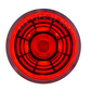 4 LED 2 1/2" Round Abyss Light (Clearance/Marker) - Red LED/Red Lens