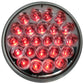 4" LED Light Red/Clear Lens