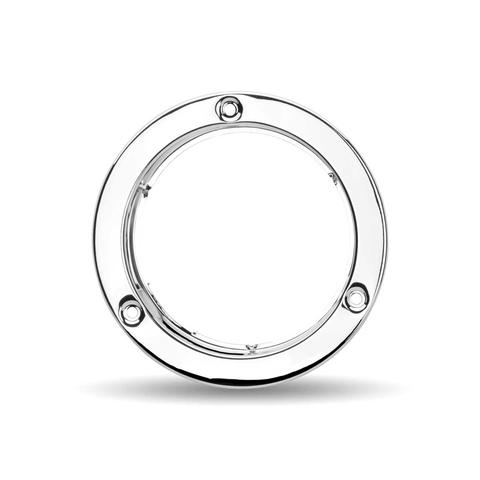 4" Stainless Steel Security Lock Ring Round Bezel