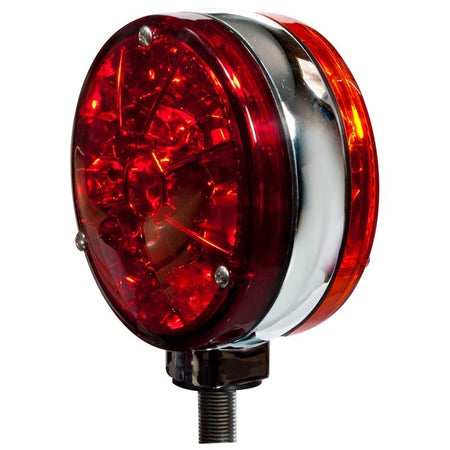 4" Star Double Face Led Light Red/Red-Amber/Amber