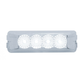 4 Led Reflector Auxiliary/utility Light - White Led/clear Lens - Lighting & Accessories