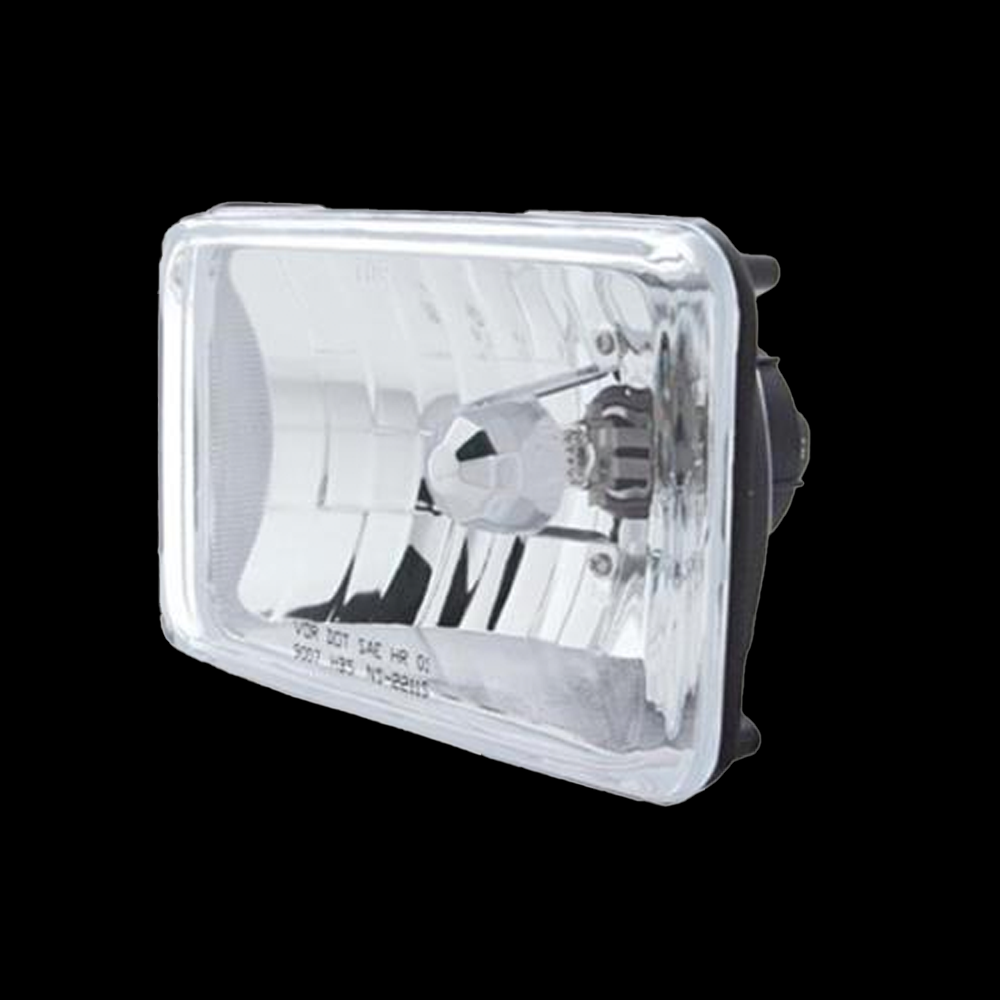 4" x 6" Crystal Headlight - High & Low Beam